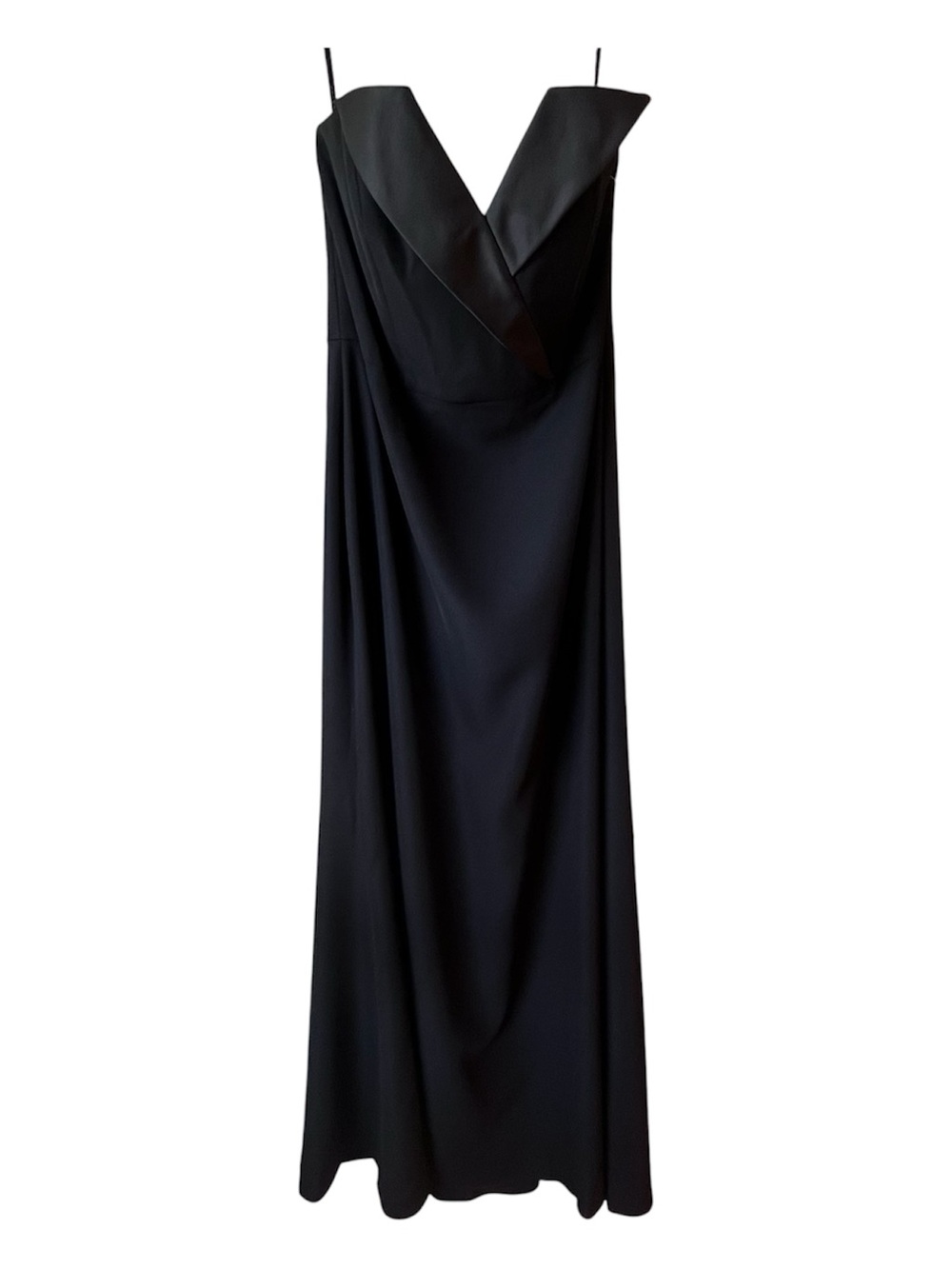 After Six Strapless Tuxedo Gown Black Size 12